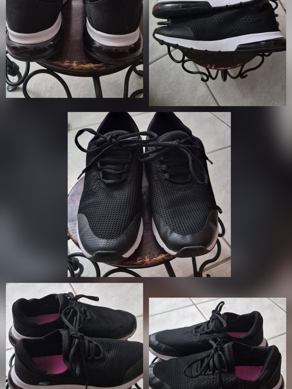 Black Avia O2Air Athletic Shoes for Women Size 10.5